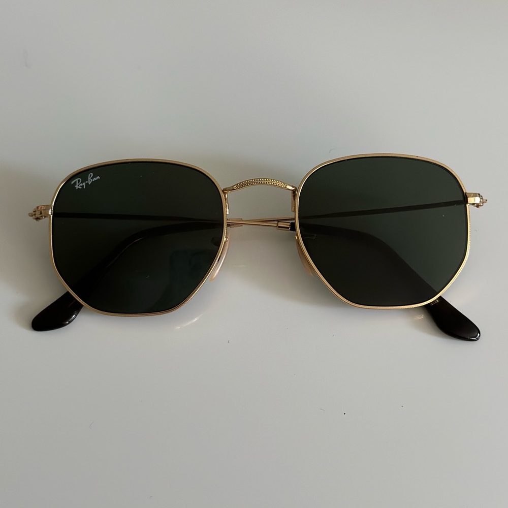 Ray-Ban 51mm Hexagonal Flat Lens Sunglasses